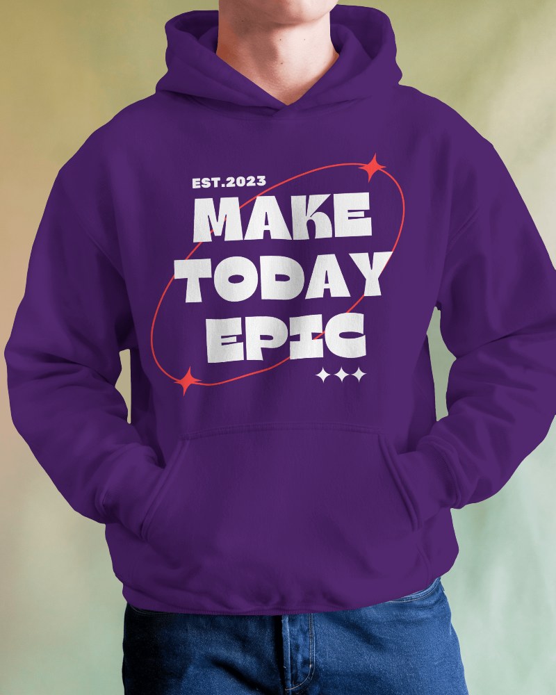 Relaxed Hoodie Mockup In Soft Light