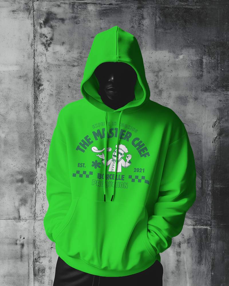 Moody Urban Hoodie Mockup Against Textured Industrial Wall For Edgy Look