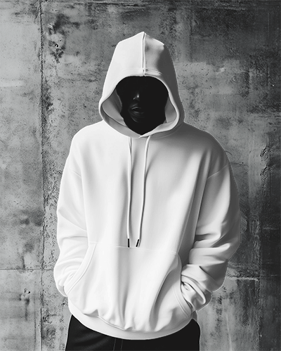 Moody Urban Hoodie Mockup Against Textured Industrial Wall For Edgy Look