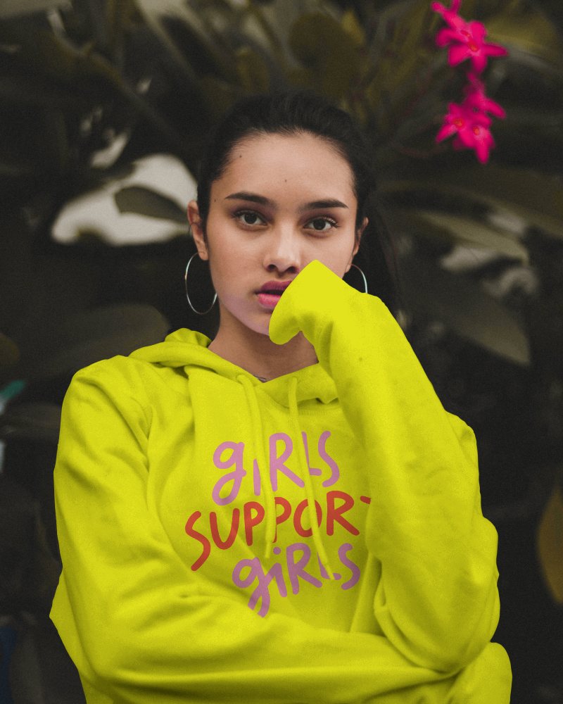 Professional Portrait Photo Of Hoodie Mockup