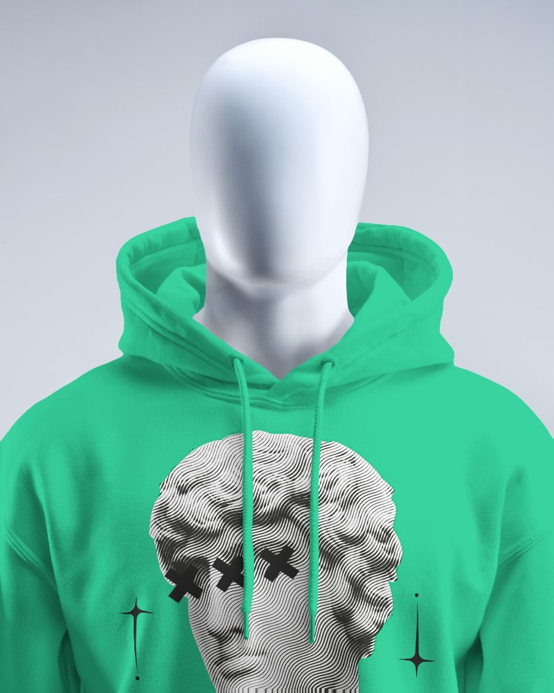 Hoodie Mockup On Plain Mannequin With Soft Lighting Sleek And Simple Showcase