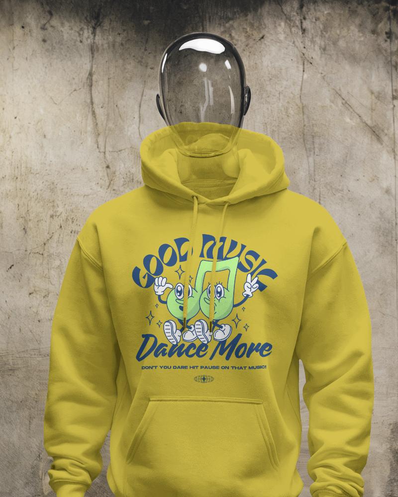 Hoodie Mockup On Transparent Mannequin Against Textured Wall Edgy And Industrial Vibe