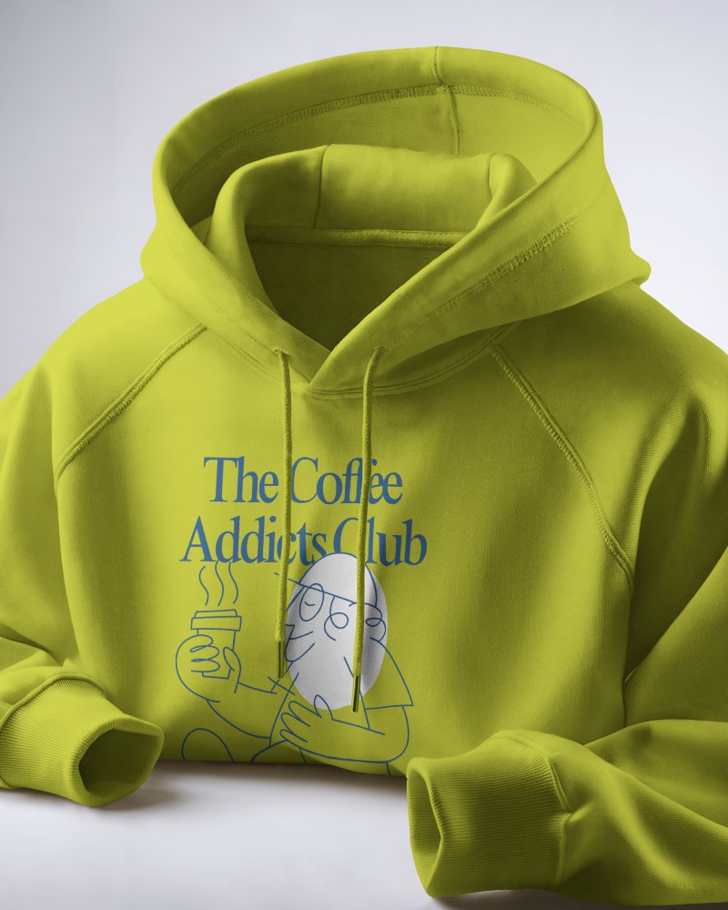 Flat Lay Hoodie Mockup On Smooth Surface With Minimal Design Display