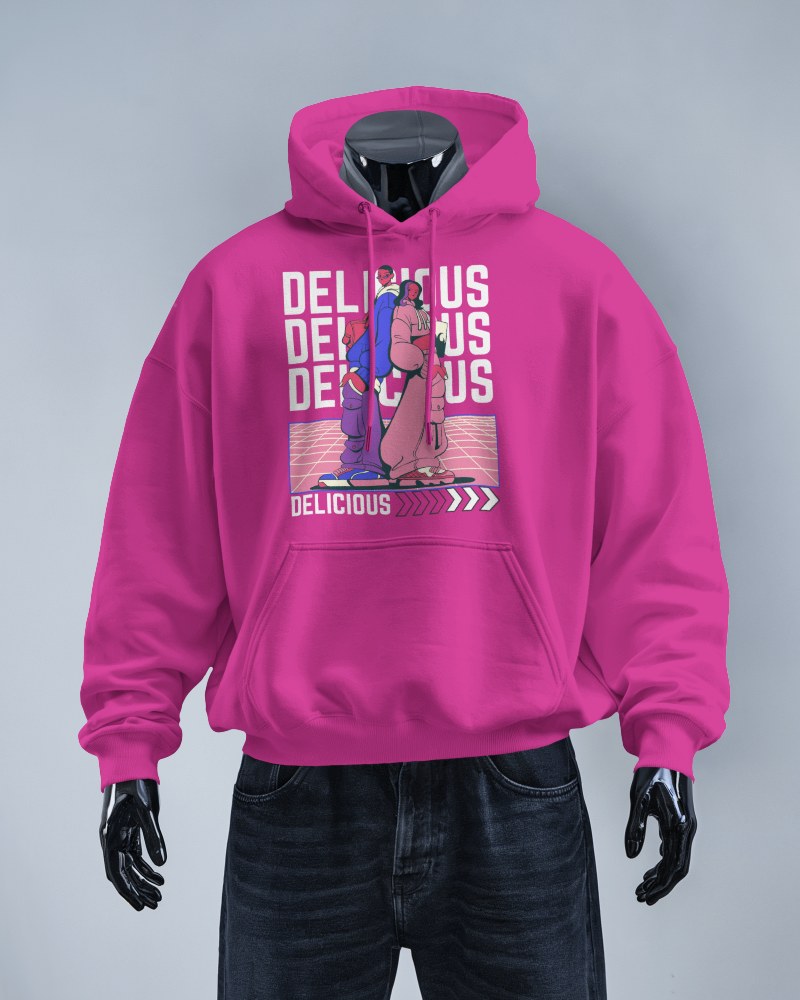 Minimal Hoodie Mockup Front View On Mannequin Neutral Background Clean And Simple Design