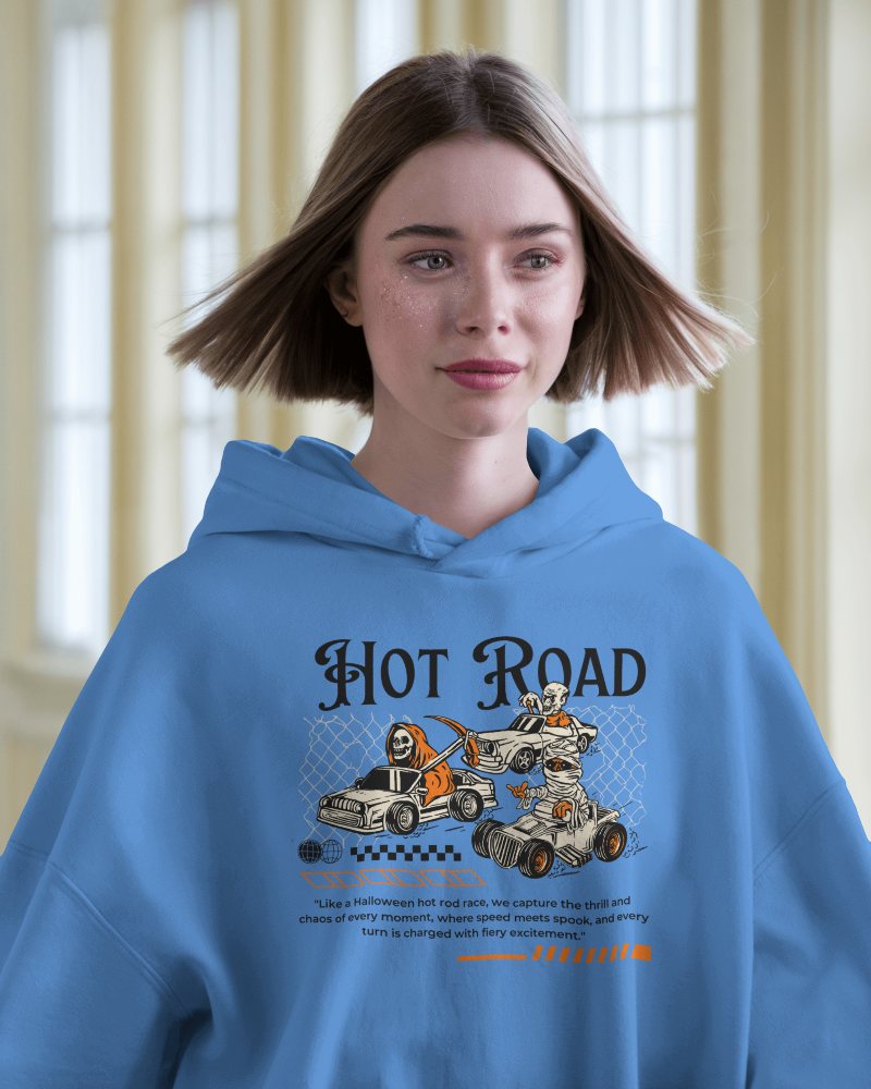 Classic Hoodie Mockup Woman In Soft Interior Lighting Relaxed Homewear Vibe