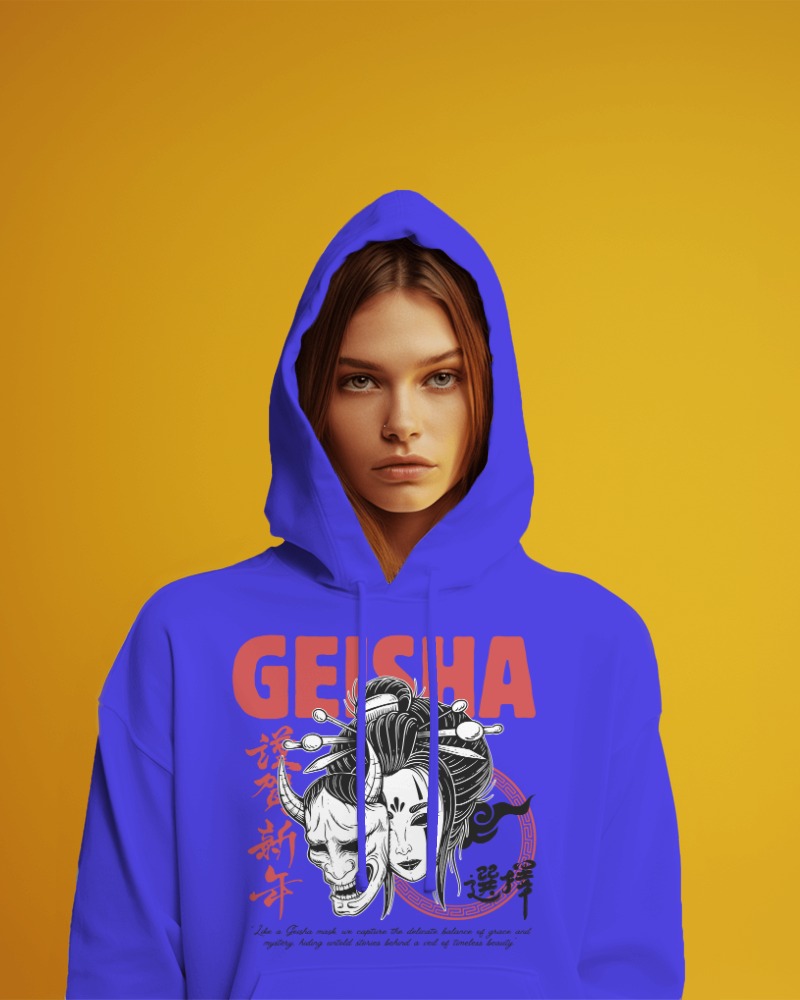 Female Ai Women Hoodie Mockup