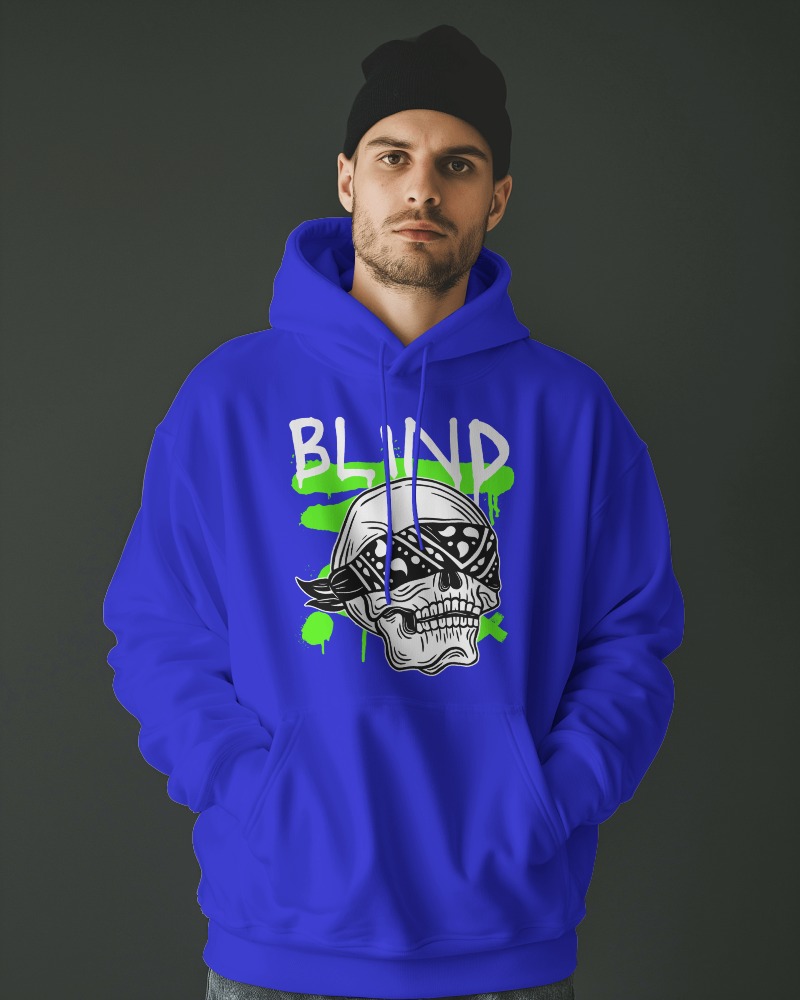 White Hoodie Mockup Photoshoot In A Studio