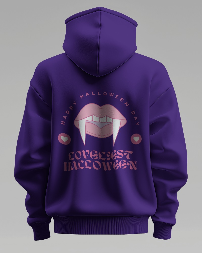 3d Back View Hoodie Mockup In Industrial Setting