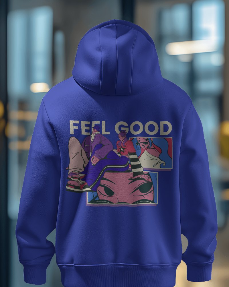 3d Back Facing Hoodie Mockup In Modern Indoor Setting With Soft Light