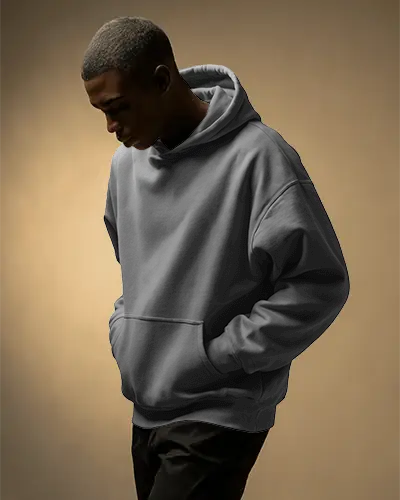 Stylish Minimalist Hoodie Mockup For Fashion Brands Showcasing Simple Urban Apparel Look