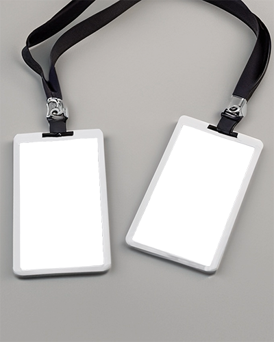 Id Card Mockup Pair Angled On Dark Background 017