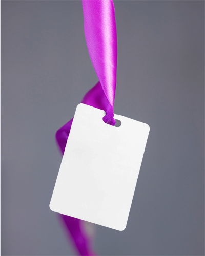 Id Card Mockup Pair Hanging In Symmetrical Alignment 05