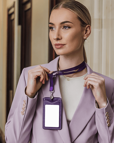 id-card-mockup-fashionable-woman-in-lavender-blazer-holding-purple-lanyard-sophisticated-corporate-setting-062