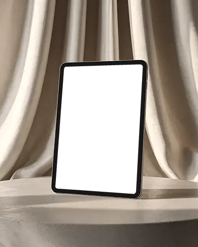 classic-ipad-pro-mockup-on-textured-stand-with-velvet-style-draped-backdrop-light