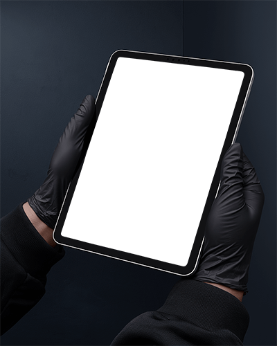 Ipad Mockup Natural Wood Background Creative Design