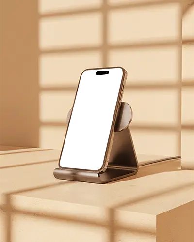 iphone-15-pro-mockup-on-metal-stand-in-warm-studio-light-with-shadow-grid-backdrop