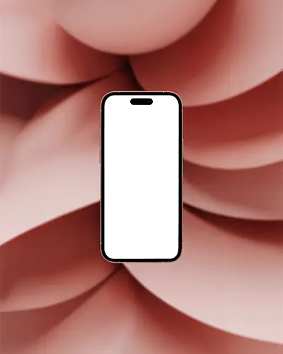 modern-iphone-15-mockup-smartphone-against-abstract-soft-pink-paper-background-in-minimal-style