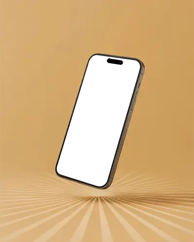 realistic-floating-iphone-15-pro-mockup-with-blank-screen-on-modern-stylized-background