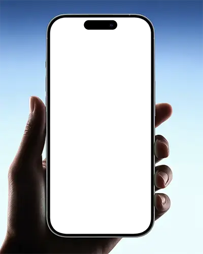 High Quality Iphone Mockup 14 Pro Presented In Hand Minimalist Style For Ui Demo