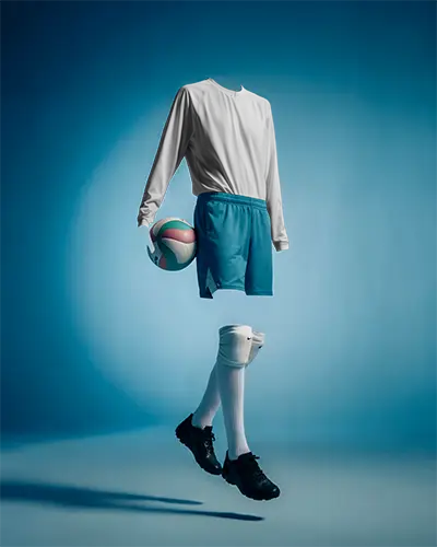 Sports Jersey Mockup For Athletic Performance And Team Uniform Design Showcase