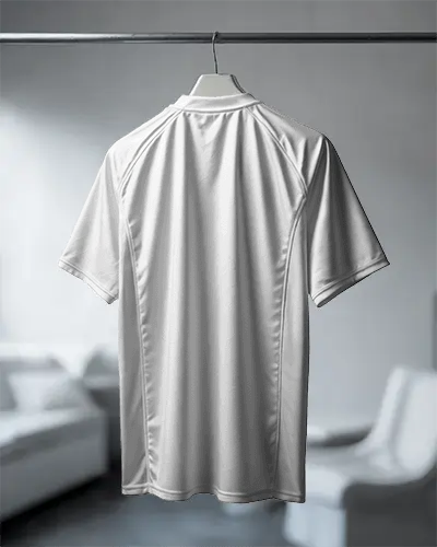 High Quality Sports Jersey Mockup Back View For Custom Team Uniform Design Showcase