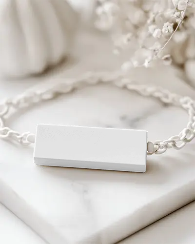 Bracelet Mockup Clean Minimalist Scene With Fine Details And Bright Composition