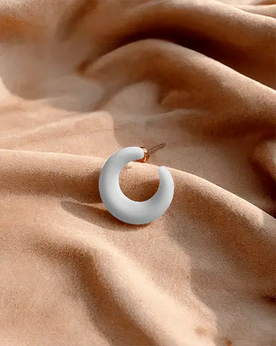 Minimalist Hoop Earrings For Elegant Daily Wear Lightweight Comfortable Accessory Style 0156