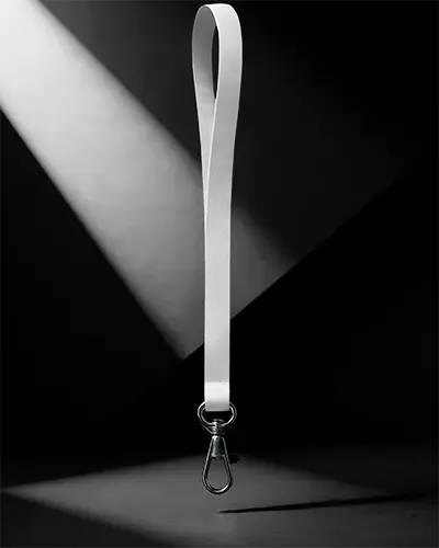 Sleek Minimalist Lanyard With Metal Clip For Secure Carry And Easy Access Organization