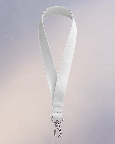 Lanyard Mockup Metal Clip Subtle Gradient Background Modern And Minimal Design 014