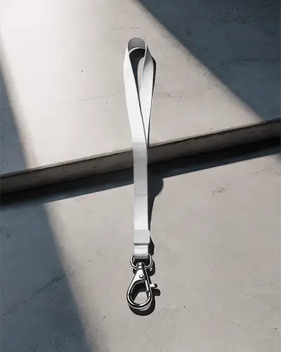 sleek-metal-clip-lanyard-on-minimalist-concrete-background-ideal-for-custom-designs