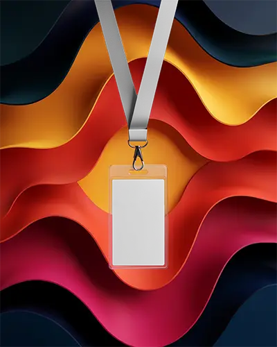 vertical-id-card-lanyard-mockup-floating-over-abstract-wavy-background