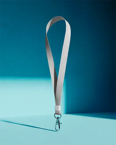 Durable Lanyard Mockup With Detachable Hook Ideal For Access Cards Keys And Promotional Items