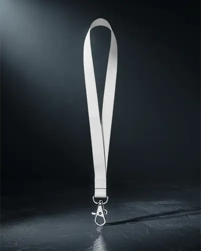 Premium Lanyard Mockup With Metal Clip Perfect For Keycards Badges And Promotional Uses