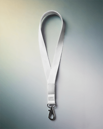 Lanyard Mockup With Metal Clip On Moody Gradient Background Subtle Lighting And Premium Look 022