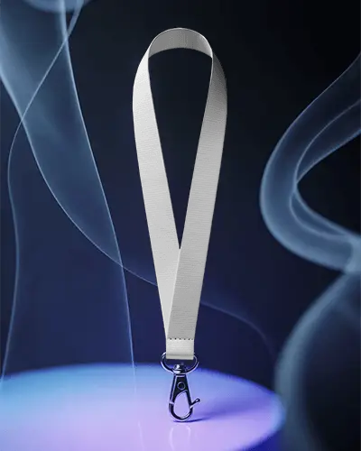 Customizable Lanyard Mockup Template For Corporate Events And Personalized Use