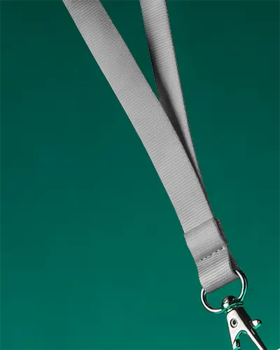 High Quality Lanyard Mockup For Logo Branding And Promotion With Metal Clip Attachment Design