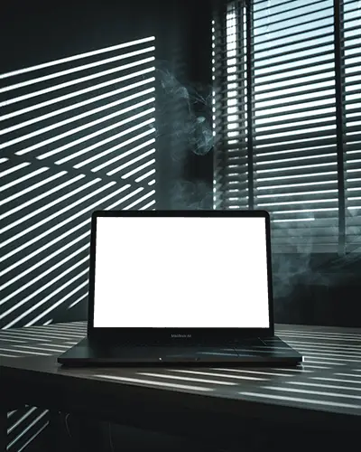 moody-window-light-mockup-of-macbook-air-m1-with-shadow-stripes-and-rising-ambient-smoke