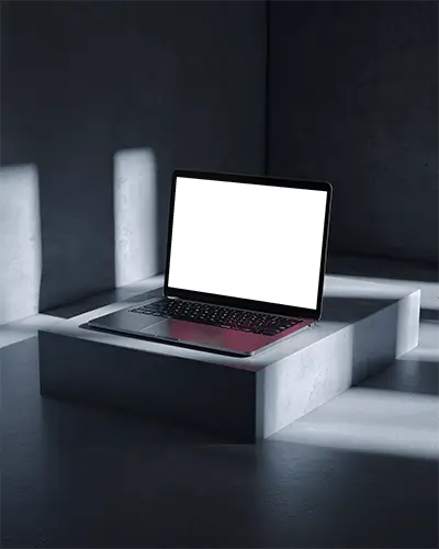 moody-interior-macbook-m1-pro-mockup-on-square-block-with-directional-light-patches