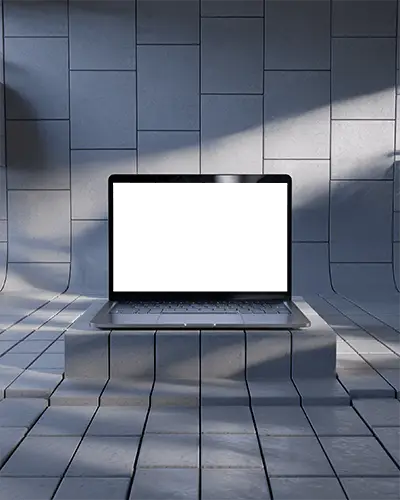macbook-pro-m1-mockup-on-tiled-pedestal-in-arched-surface-room-with-soft-light-and-shadow-lines