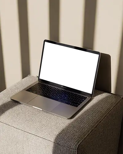 M1 Sleek Modern Macbook Mockup For Responsive Web Design And Creative Project Presentations