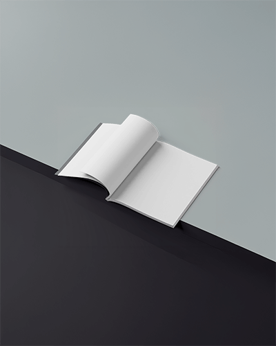 Stylish Magazine Mockup Open Book Display With Trendy Fashion Layout And Artistic Design