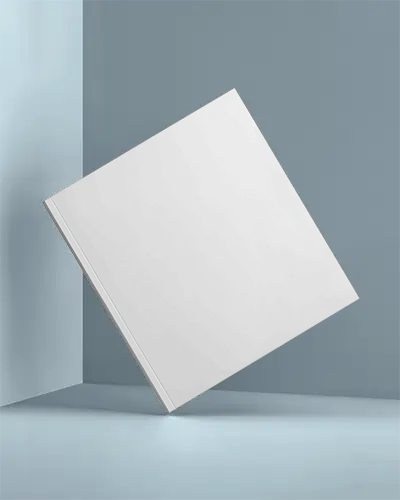 Professional Hardcover Magazine Mockup Floating Angled Presentation For Design Showcase