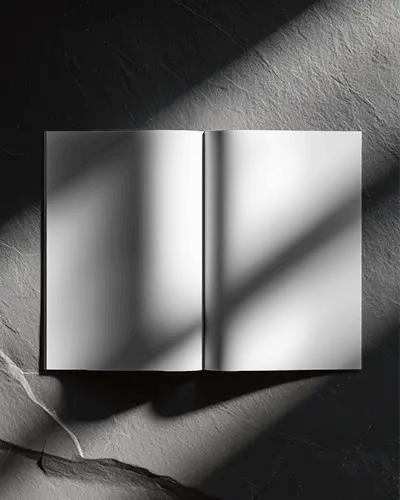 open-magazine-mockup-on-dark-stone-background-dramatic-light