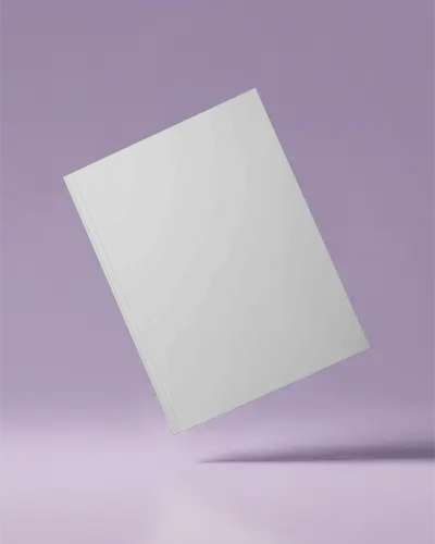 Minimalist Magazine Mockup For Clean Brochure Design Presentation And Print Display