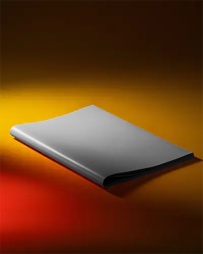 Sleek Modern Minimalist Magazine Mockup For Clean Branded Print Design Presentation