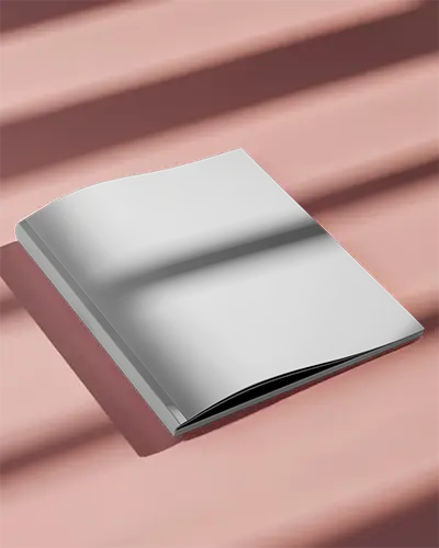 Sleek Portable Magazine Mockup Ideal For Catalog Brochure Display