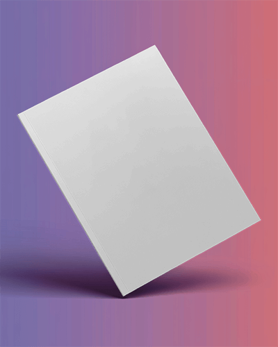 Grunge Style Magazine Mockup Punk Inspired Cover With Contrasting Dark And Light Tones