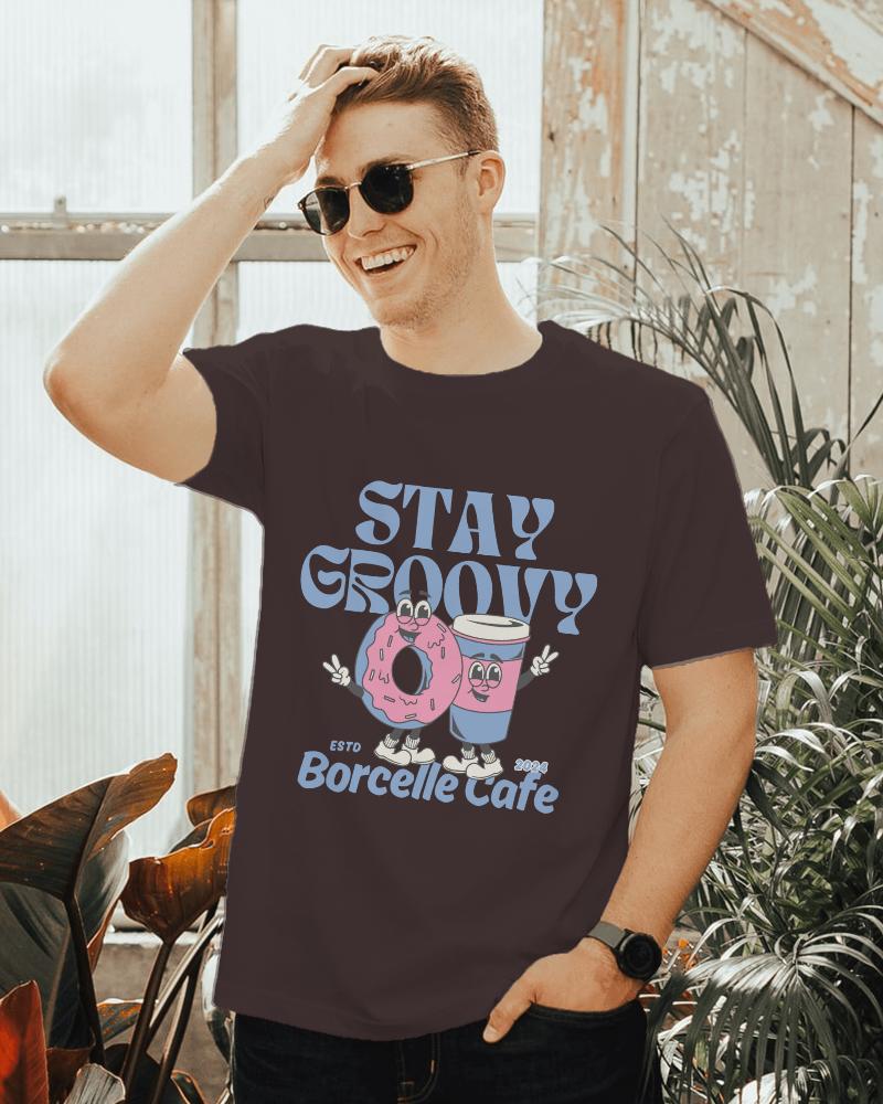 Man In Garden Tshirt Mockup