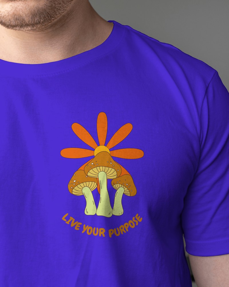 Closeup Tshirt Mockup For Logo Design