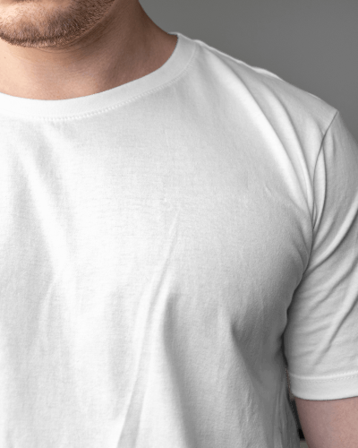 Closeup Tshirt Mockup For Logo Design